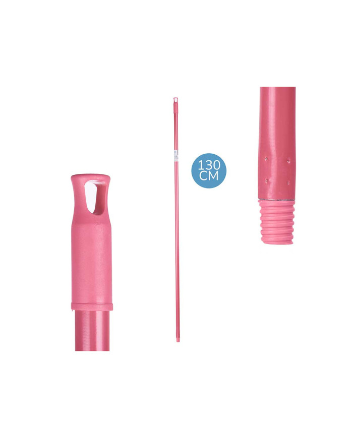 PALO METAL LISO 130 CM ROSA