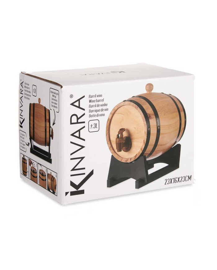 BARRIL DE VINO 3 LTR