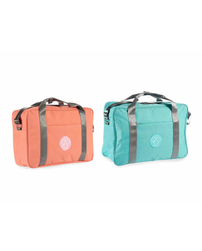 BOLSA VIAJE ASA SURT TURQUESA ROSA