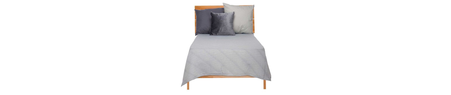 COLCHA CAMA AGUA GRIS 180X260CM