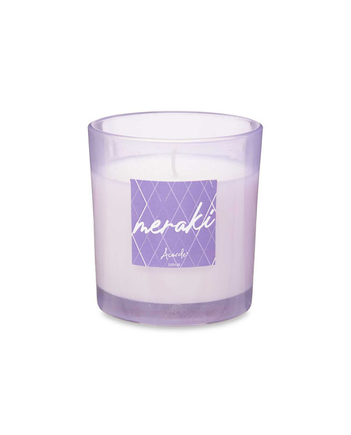 VELA VASO 120GR VIOLETA