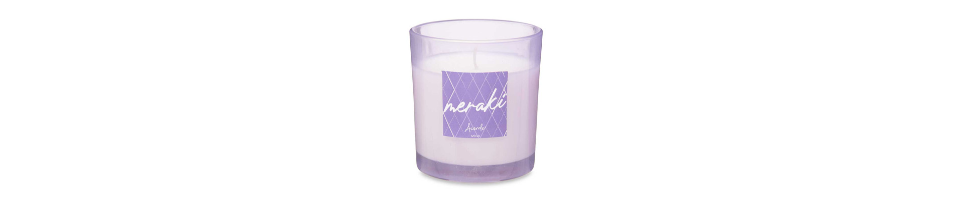 VELA VASO 120GR VIOLETA