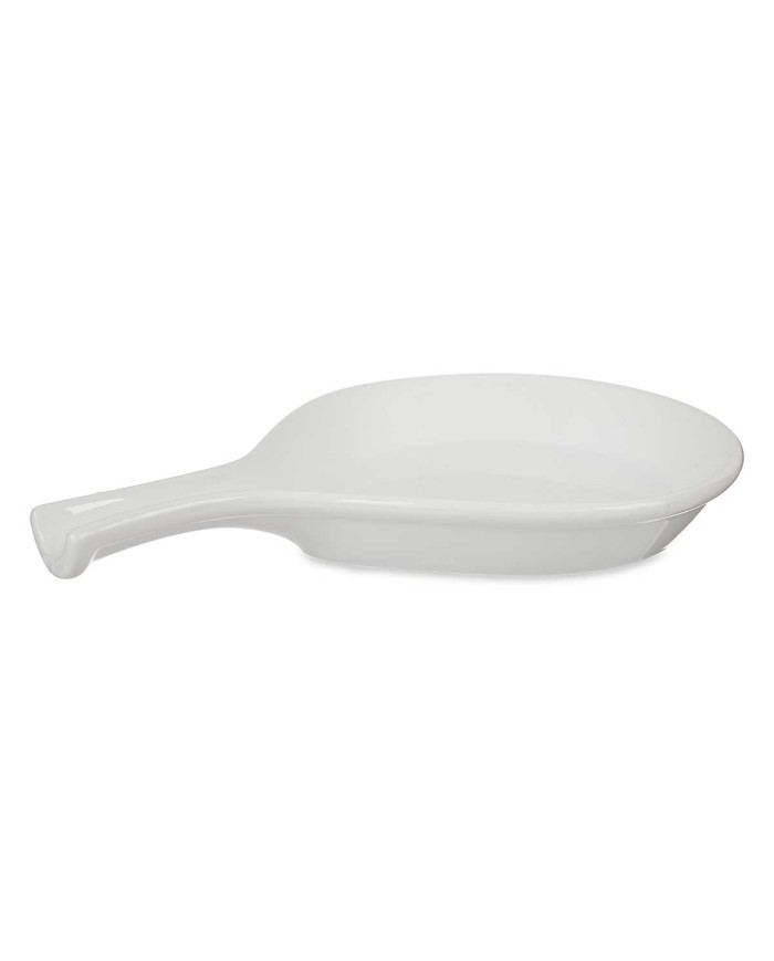 REPOSACUCHARAS PORCELANA BLANCA 29CM