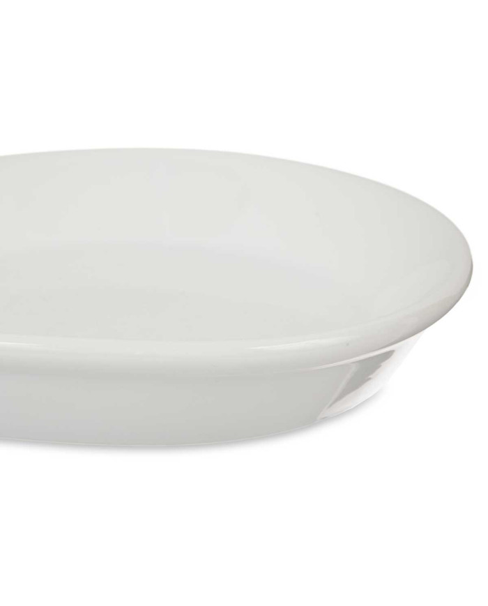 REPOSACUCHARAS PORCELANA BLANCA 29CM