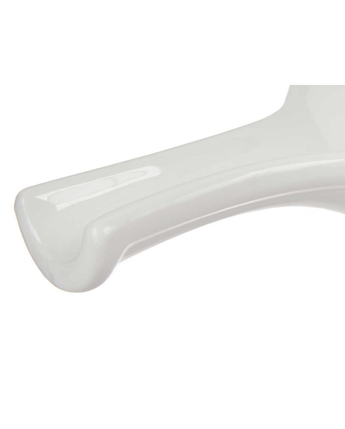 REPOSACUCHARAS PORCELANA BLANCA 29CM