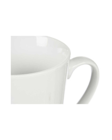 TAZA PORCELANA BLANCA DESAYUNO 380ML