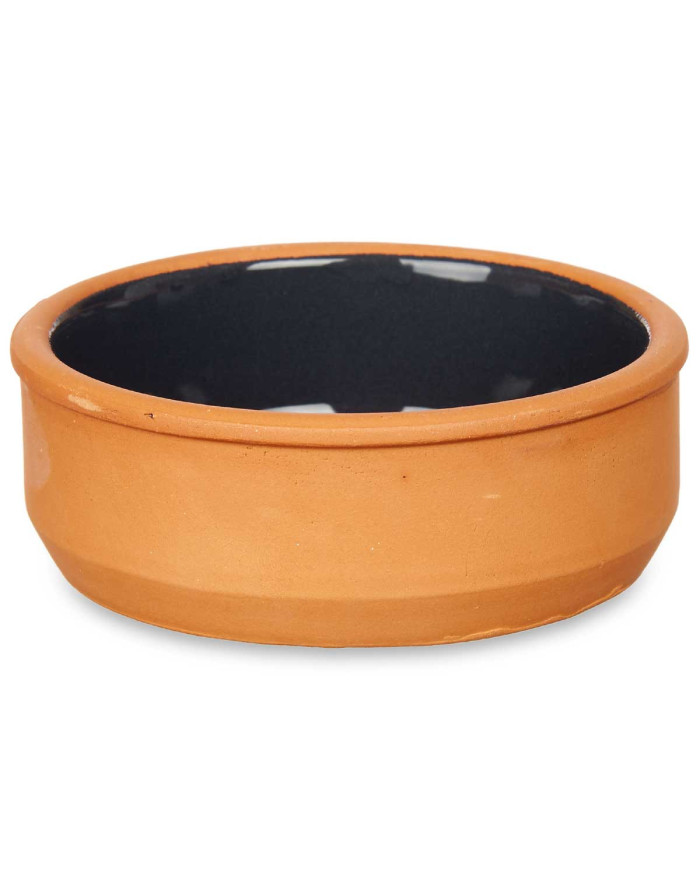 SET 6 CAZUELAS BARRO 12 CM COLOR NEGRO