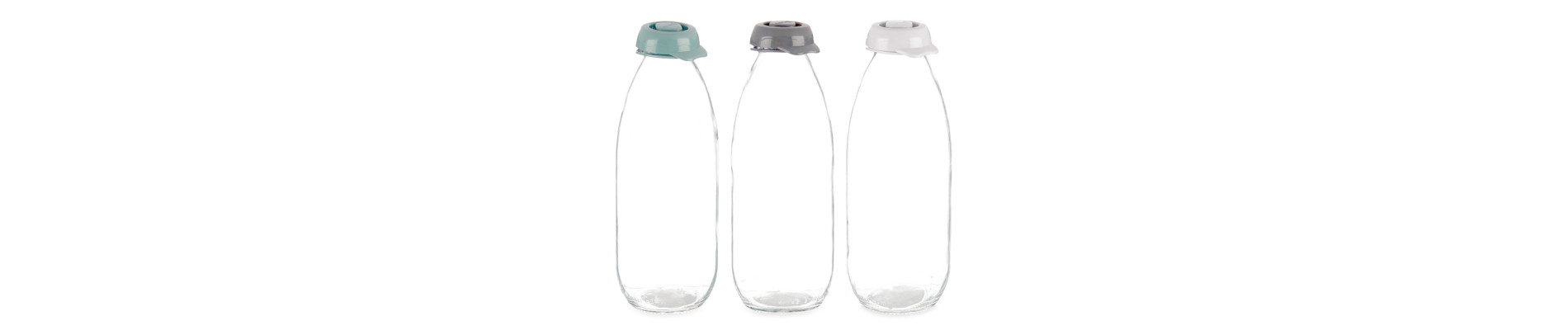 BOTELLA CRISTAL 1L SURT 3 SURT 3 COL