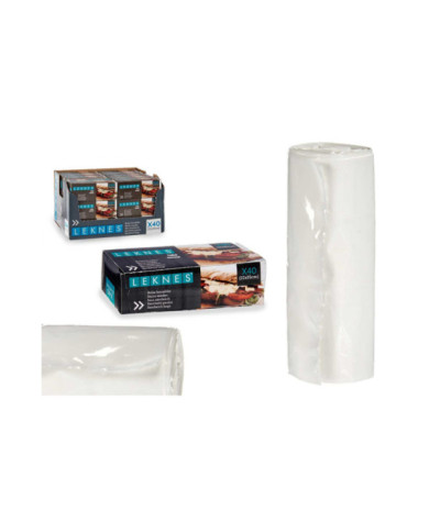 BOLSA PLASTICO BOCADILLO 40UDS 22X35CM