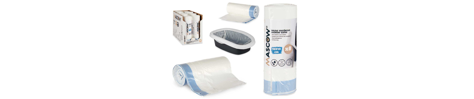 BOLSA PAPEL BAGUETTE 20UDS 10X34 5,5CM
