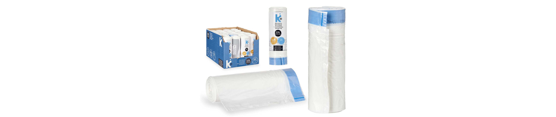 BOLSA BASURA AUTOCIERRE PERFUMADA 10L 25UDS LILA