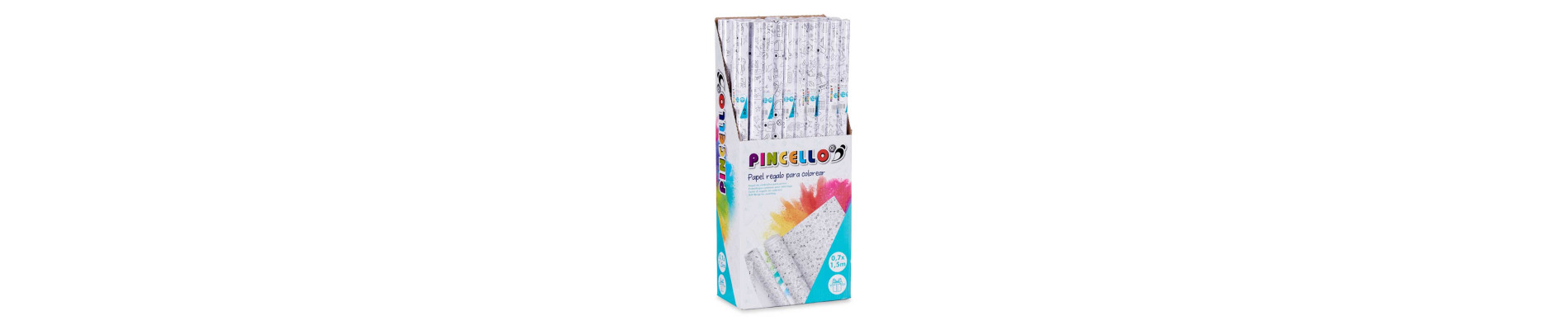 PAPEL REGALO 0,70X1,5M EXTRATERRESTRES Y VEHICULOS