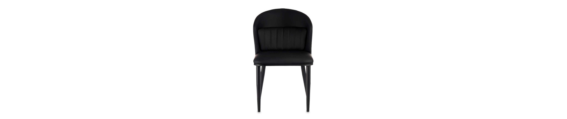 SILLON NEGRO RESPALDO REDONDO CON COJIN