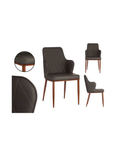 SILLON GRIS CLASICO ROMBOS