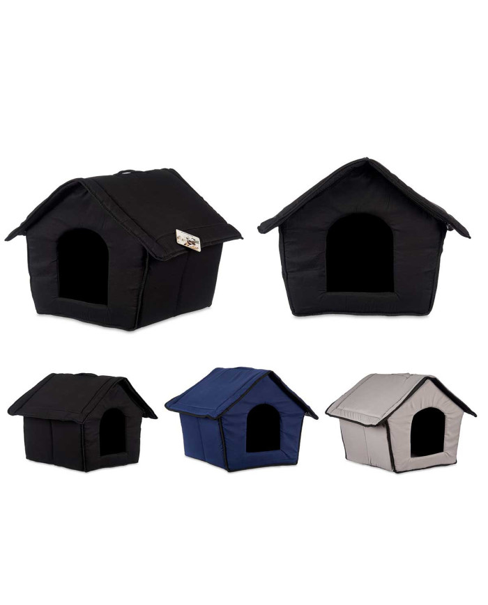 CASETA MASCOTA ACOLCHADA GRANDE SURT 3 COLORES