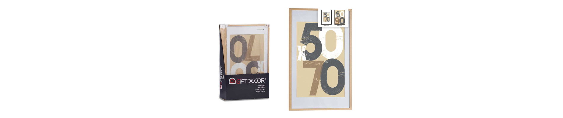 PORTAFOTO PLASTICO MOLDURA BLANCO 20X25CM