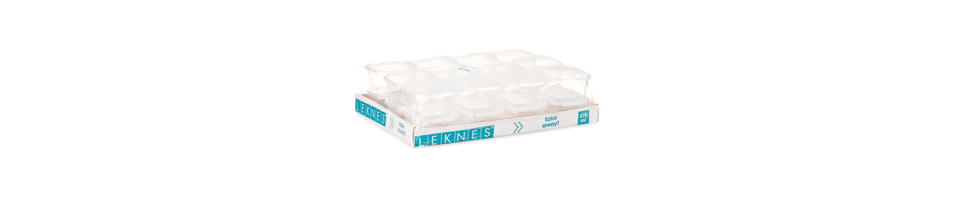 FIAMBRERA PLASTICO RECTANGULAR 370ML