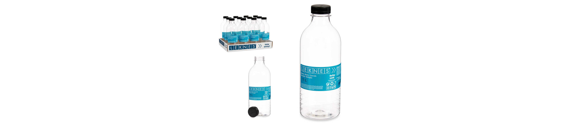BOTELLA PLASTICO REDONDA 1500ML