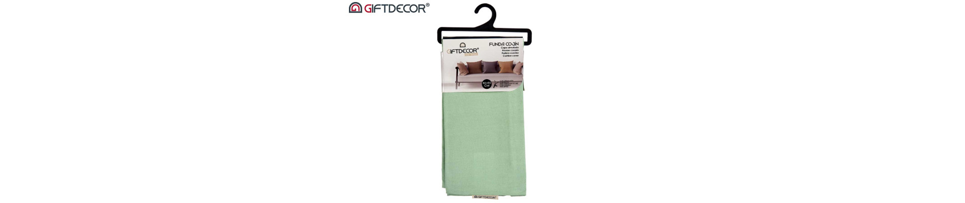 FUNDA COJIN CREMALLERA 60X60 VERDE