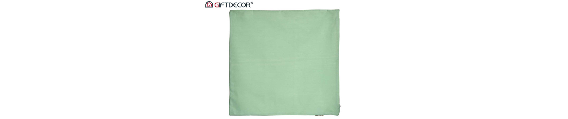 FUNDA COJIN CREMALLERA 60X60 VERDE