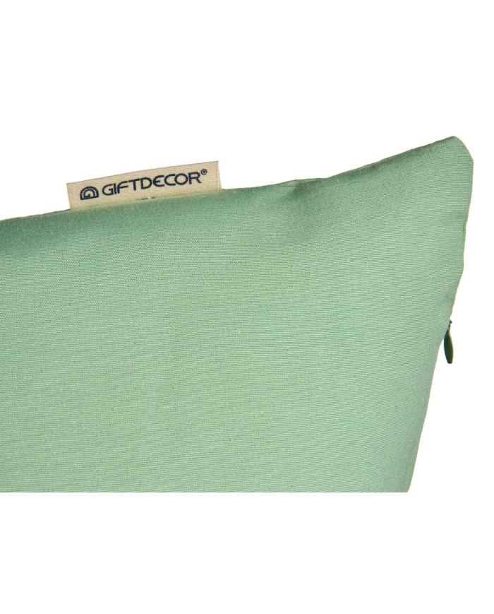 FUNDA COJIN CREMALLERA 60X60 VERDE