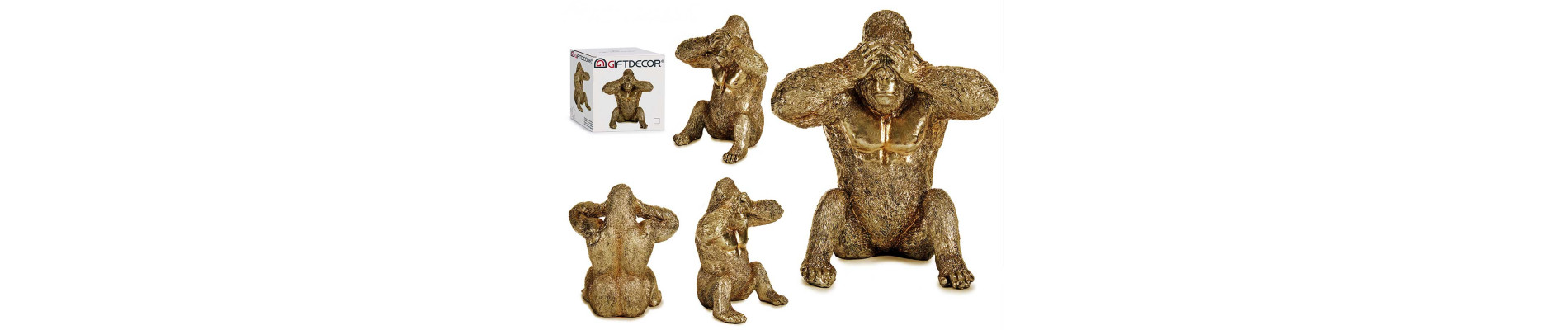GORILA SENTIDO OIDO DORADO