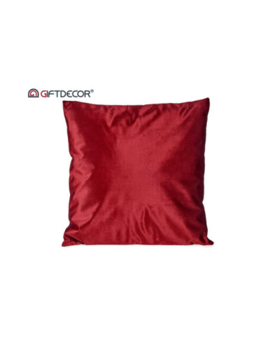 COJIN TERCIOPELO ROJO 45X45CM