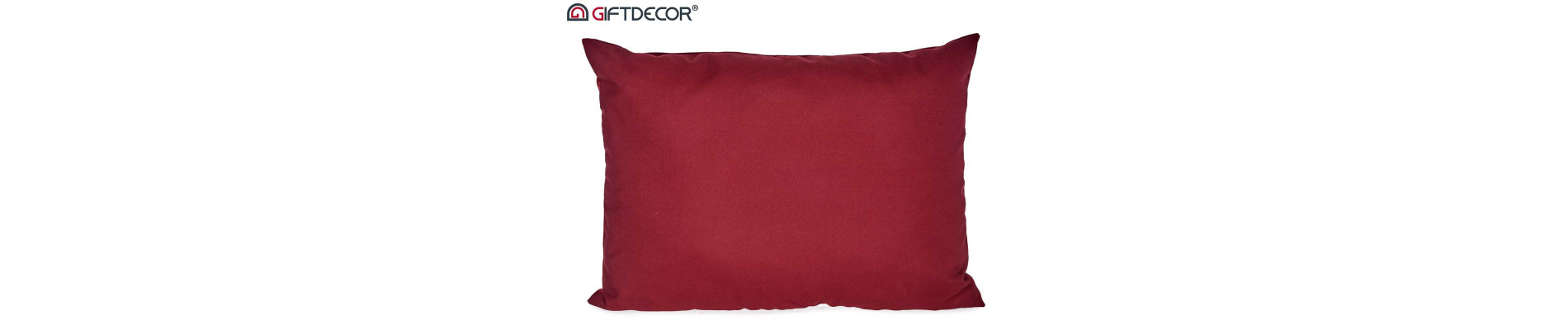 COJIN TERCIOPELO ROJO 60X45CM