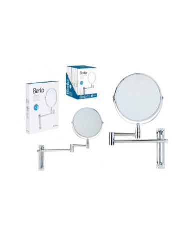 ESPEJO EXTENSIBLE DOBLE CARA 17CM