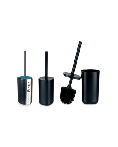 ESCOBILLERO PLASTICO NEGRO MATE