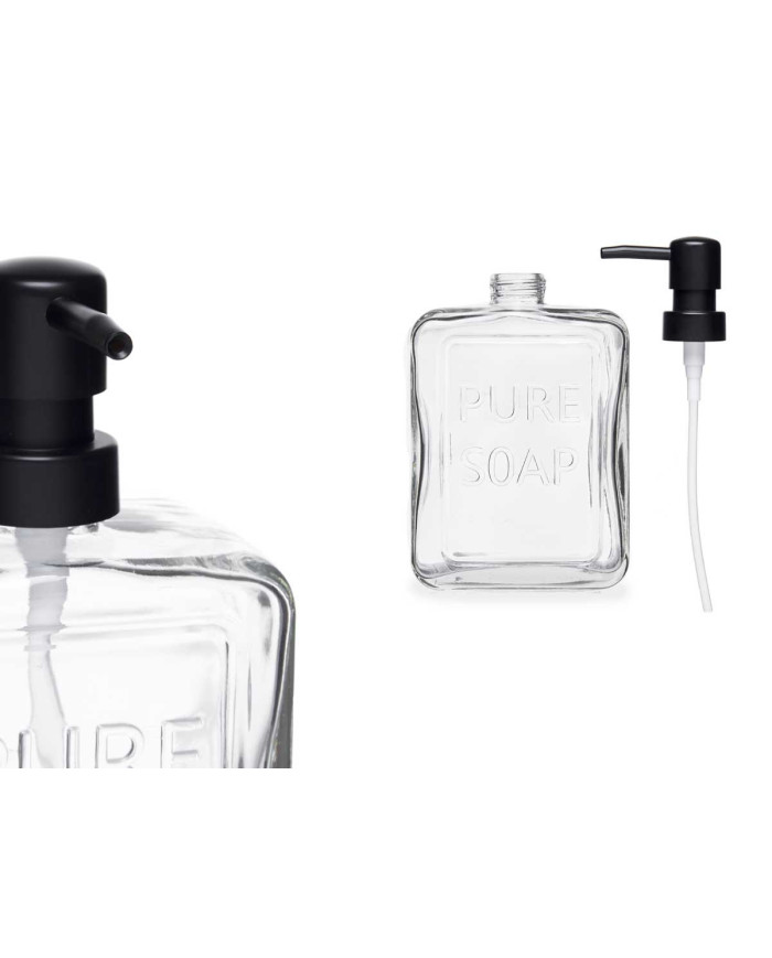DISPENSADOR JABON TRANSPARENTE 570 ML