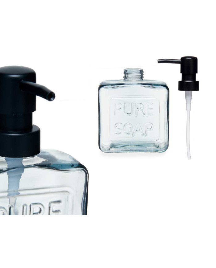 DISPENSADOR JABON NEGRO 250 ML