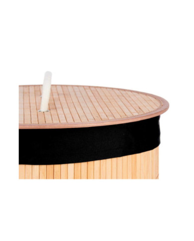 PONGOTODO BAMBU REDONDO TELA NEGRA 35 X 50 CM