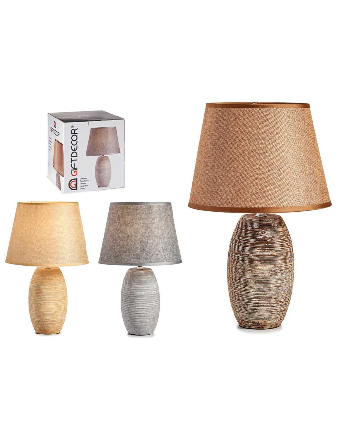 LAMPARAS CERAMICA OVALADAS GRANDES SURT 3