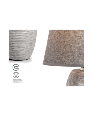 LAMPARAS CERAMICA OVALADAS GRANDES SURT 3