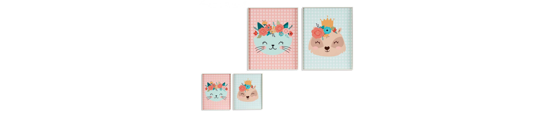 CUADRO INFANTIL ESPACIO 60X80CM SURT 2
