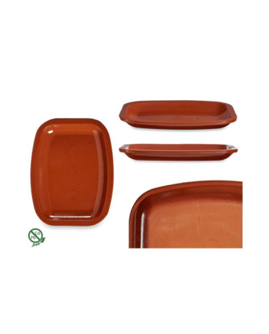 BANDEJA PLANA RECTANGULAR 26 X 20 CM