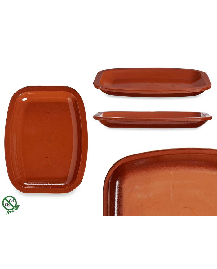 BANDEJA PLANA RECTANGULAR 26 X 20 CM