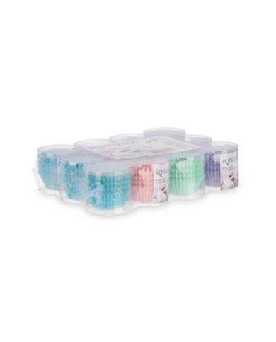 SET 100 MOLDES PAPEL REPOSTERIA 8CM SURT 4
