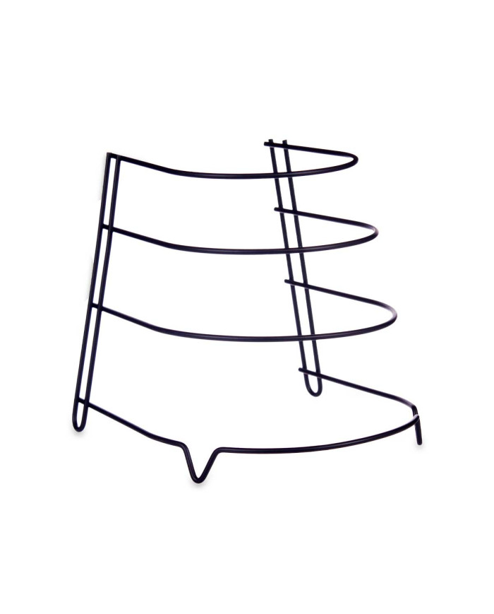 SOPORTE NEGRO METAL 3 SARTENES