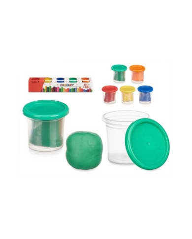 SET 5 PLASTILINAS 100 GRAMOS