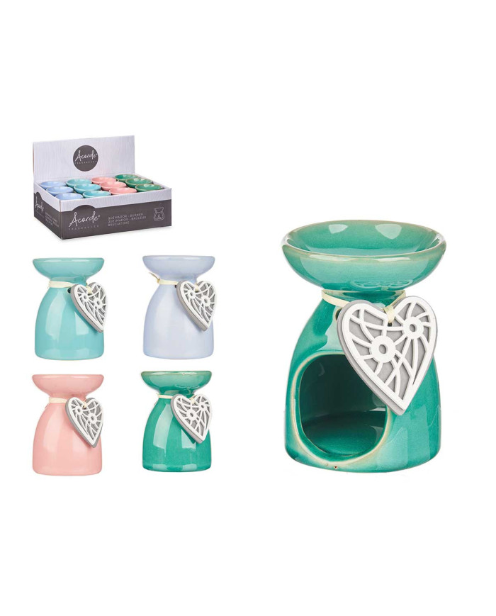 QUEMADOR CERAMICA CORAZON SURT 4