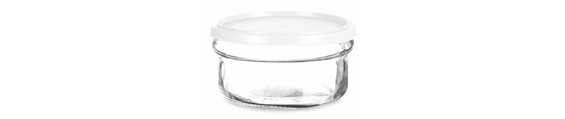 FIAMBRERA CRISTAL REDONDA 415ML BLANCO
