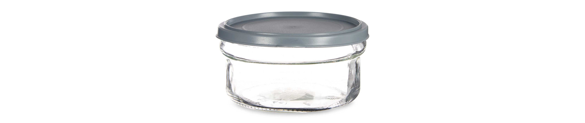 FIAMBRERA CRISTAL REDONDA 415ML GRIS