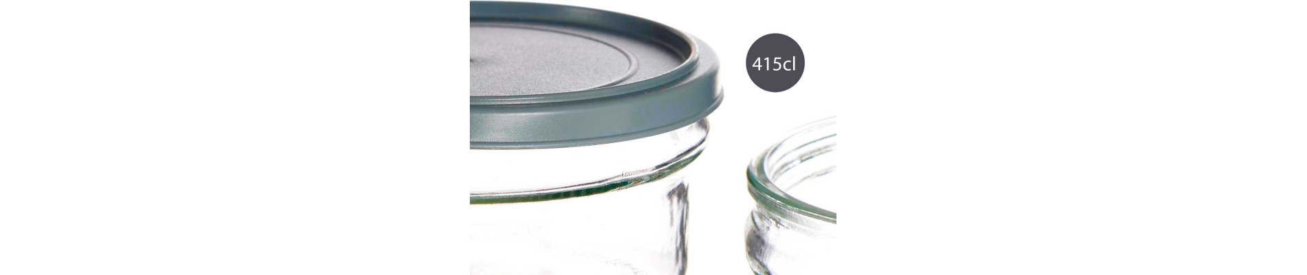 FIAMBRERA CRISTAL REDONDA 415ML GRIS