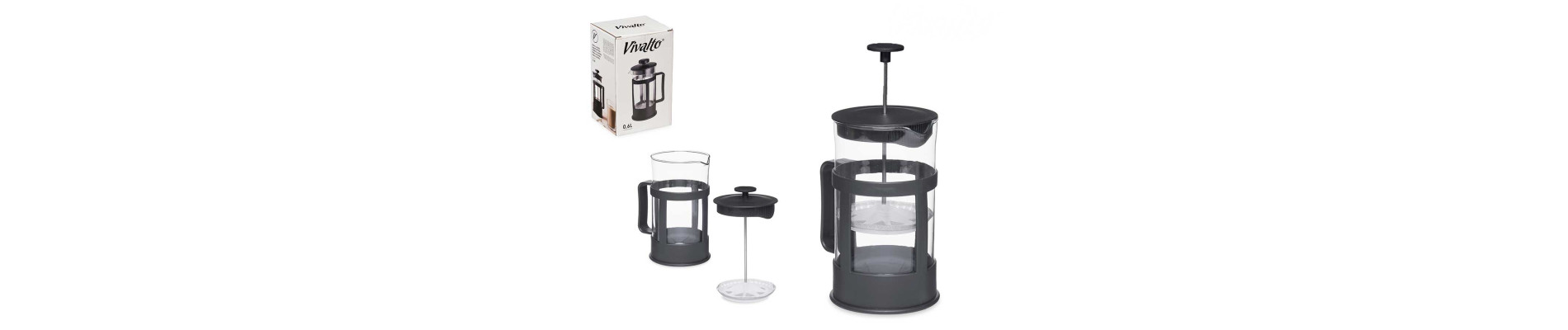 TETERA VIDRIO PLASTICO EMBOLO 1L
