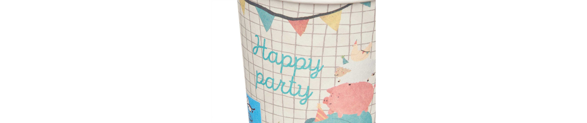 SET 12 VASOS PAPEL 240 ML INFANTIL SURT 2