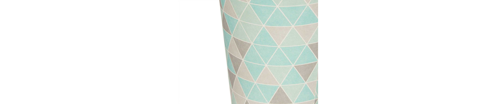 SET 12 VASOS PAPEL 240 ML ROMBOS SURT 2