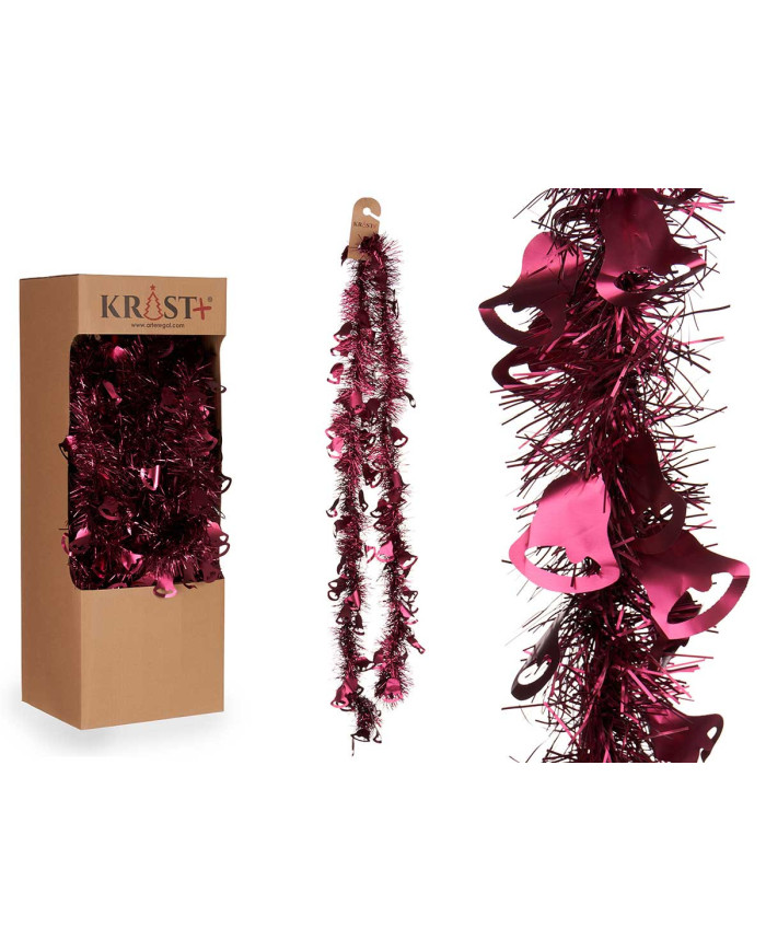 TIRA ESPUMILLON FUCSIA DECORACION CAMPANAS