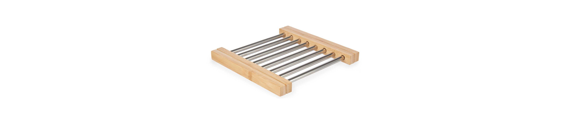 SALVAMANTEL ACERO BAMBU EXTENSIBLE
